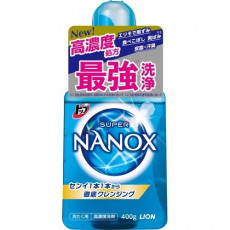 日本製 LION NANOX 徹底抗菌分解污垢抗菌洗衣液 (400g x 2支)