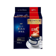 日本AGF Premium 芳香醇和咖啡包- 深煎贅沢 ( 14 袋裝 ) 